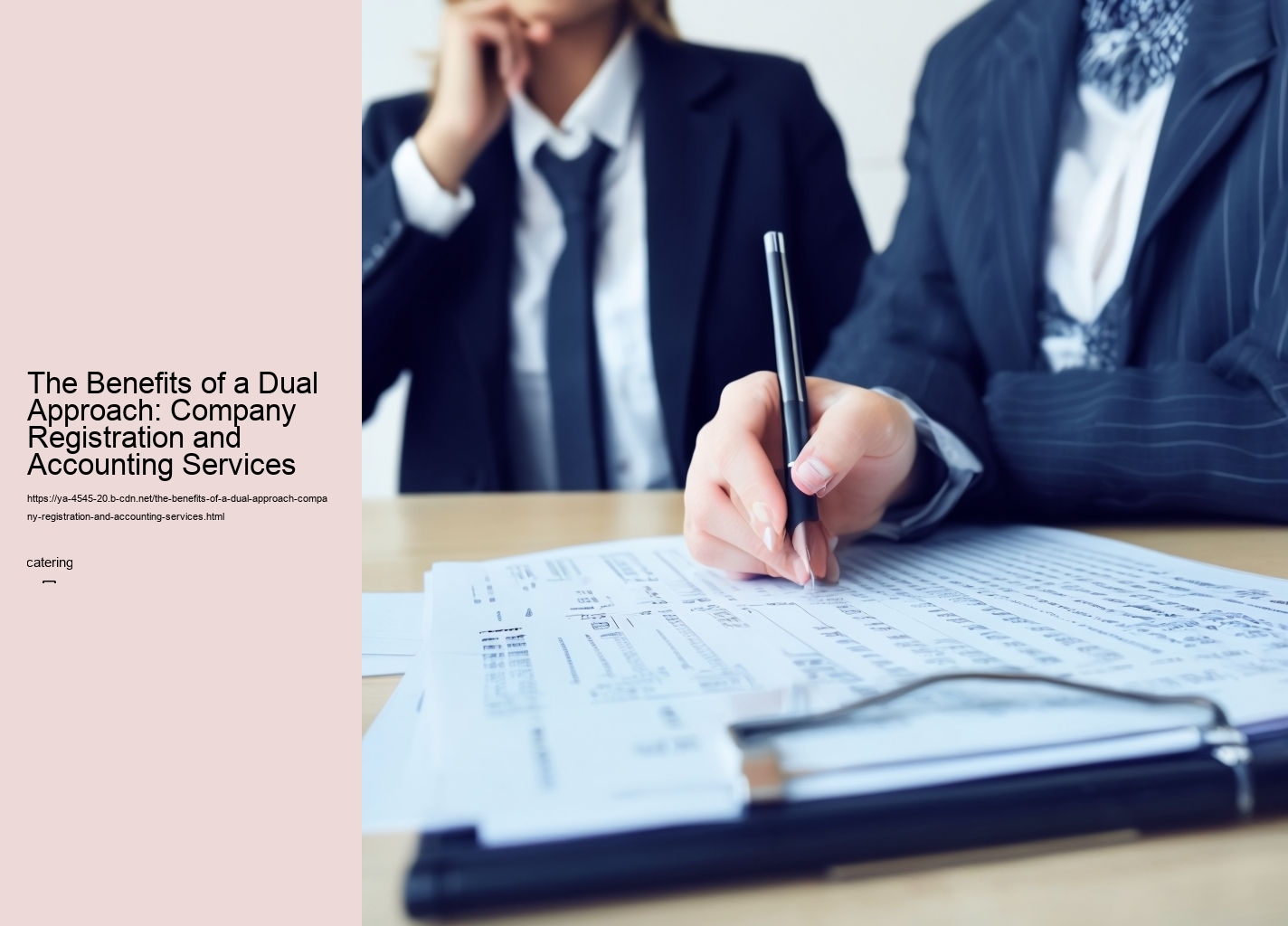 The Benefits of a Dual Approach: Company Registration and Accounting Services